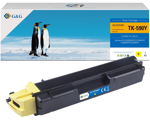 EAN 6941784767632 - G&G 14435 cartucho de tóner 1 pieza(s) Compatible Amarillo imagen 1