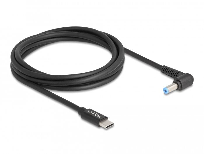 EAN 4043619879762 - DeLOCK 87976 cable de transmisión Negro 1,5 m USB C 5.5 x 1.7 mm imagen 1