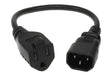 EAN 5704174469292 - Microconnect PE110403SJTC14-IT cable de transmisión Negro 0,3 m NEMA 5-15R C14 acoplador imagen 1