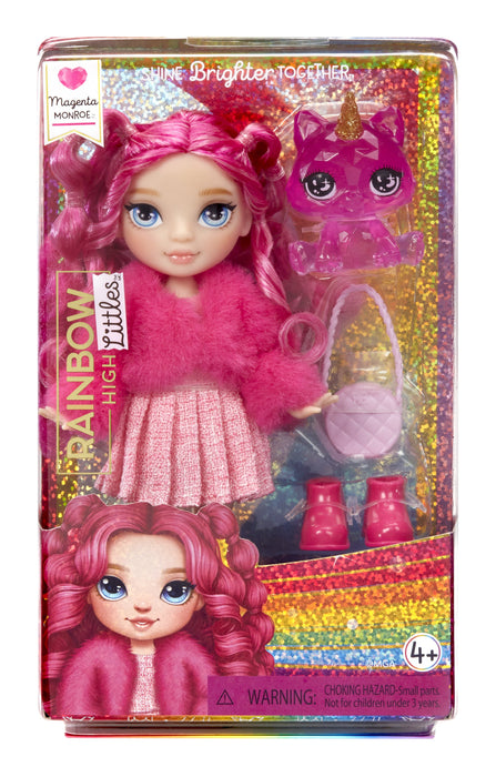 EAN 0035051531180 - Rainbow High Littles Dolls- Magenta (Pink) imagen 8