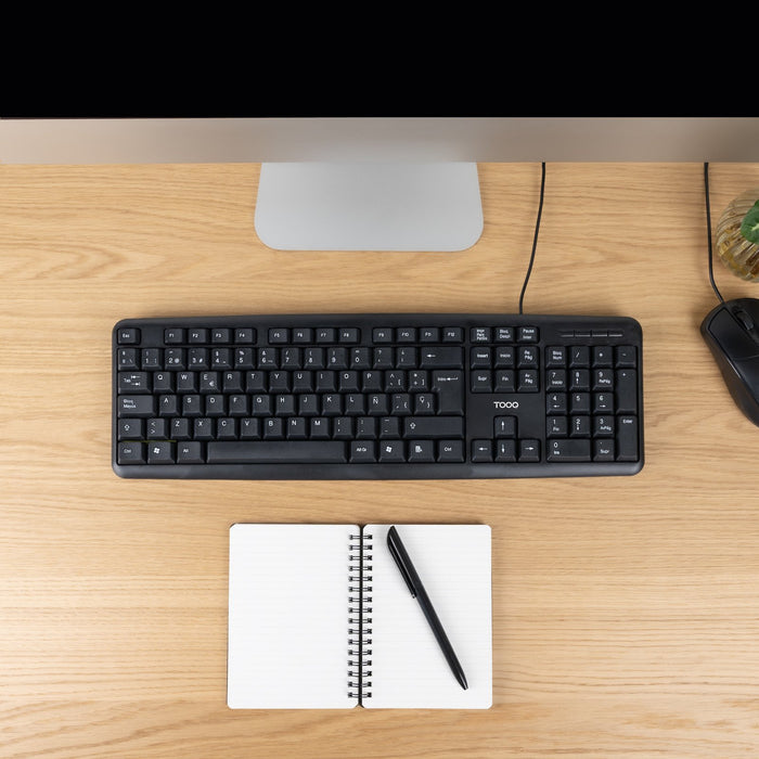 EAN 8433281017566 - TooQ TQK-2002-B teclado Universal imagen 4