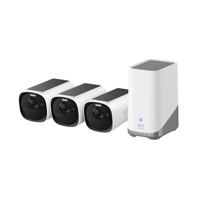 EAN 194644279516 - Eufy eufyCam E40 3-Cam Kit + HomeBase S380 Bala (forma) Cámara de seguridad IP Interior y exterior 2688 x  imagen 1