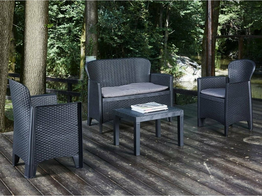 EAN 8009271156043 - Ipae-Progarden 8009271156043 set de mobiliario exterior Antracita imagen 2