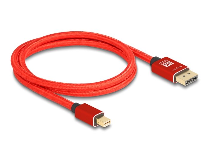 EAN 4043619810949 - DeLOCK 81094 cable DisplayPort 1 m Mini DisplayPort Rojo imagen 1