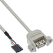 EAN 4043718132942 - InLine 4043718132942 cable USB USB 2.0 0,4 m USB A 0,48 Gbit/s Blanco imagen 1