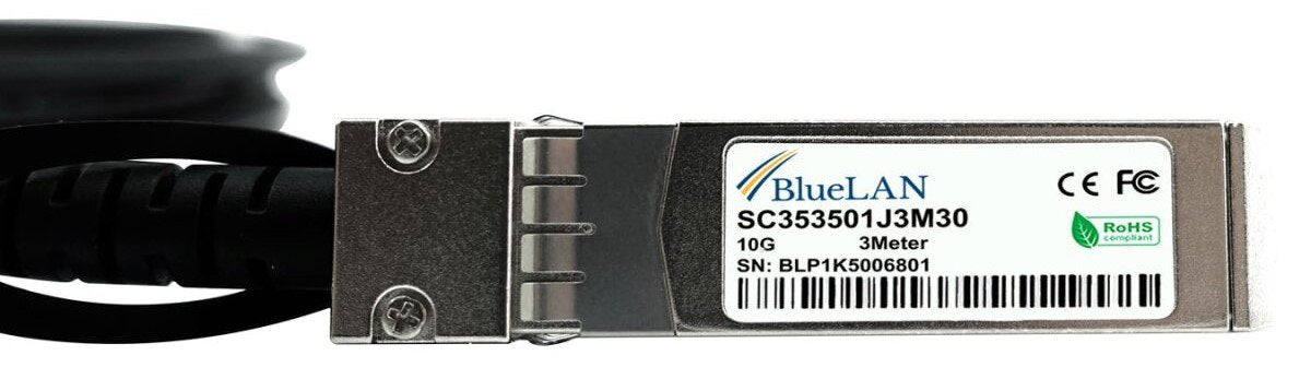EAN 4063232259772 - BlueOptics OS2X60-CBL-1M-BL Cable de fibra óptica e InfiniBand SFP+ Negro imagen 3