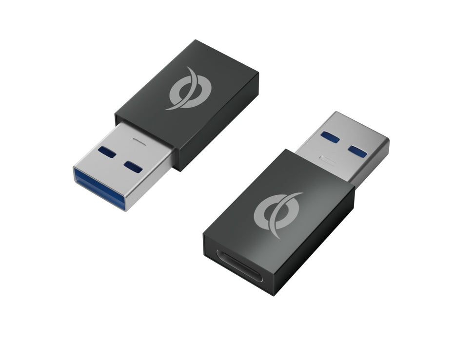 EAN 4015867226100 - Conceptronic DONN10G cambiador de género para cable USB A USB C Negro imagen 1