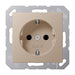 EAN 4011377112445 - JUNG A 1520 CH caja de tomacorriente Tipo F Champán imagen 1