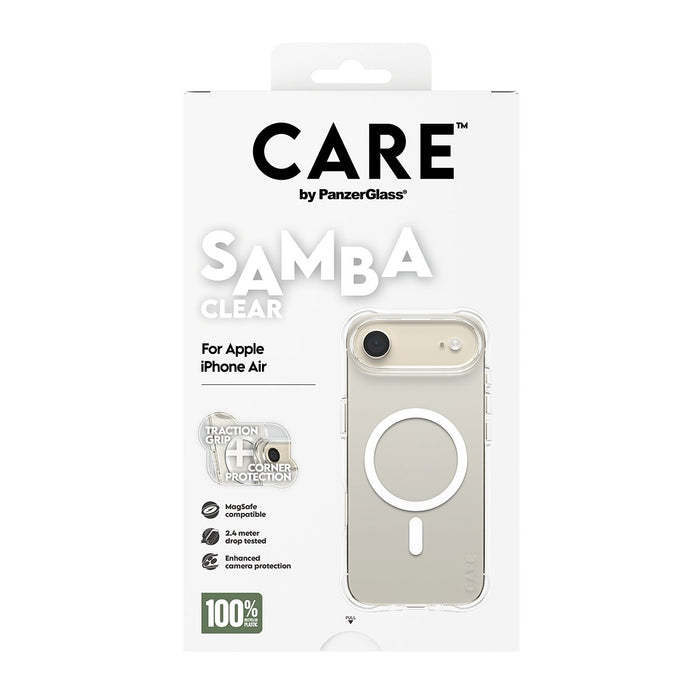 EAN 5715685027048 - PanzerGlass CARE™ by ® Samba Case Transparent w. White MagSafe iPhone Air funda para teléfono móvil Trans imagen 3
