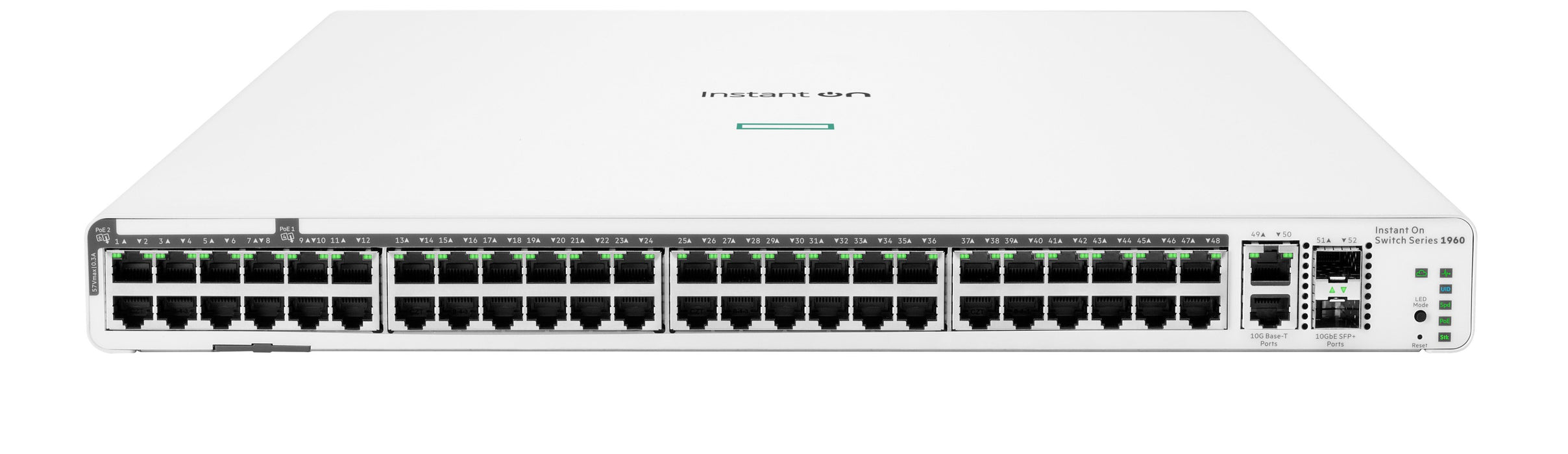 EAN 0190017522906 - HPE Aruba Networking Networking Instant On Switch 40p Gigabit CL4 8p Gigabit CL6 PoE 2p 10GBT 2p SFP+ 600 imagen 1