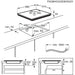 EAN 7333394049441 - Electrolux EIS62453IZ Negro Integrado 60 cm Con placa de inducción 4 zona(s) imagen 22