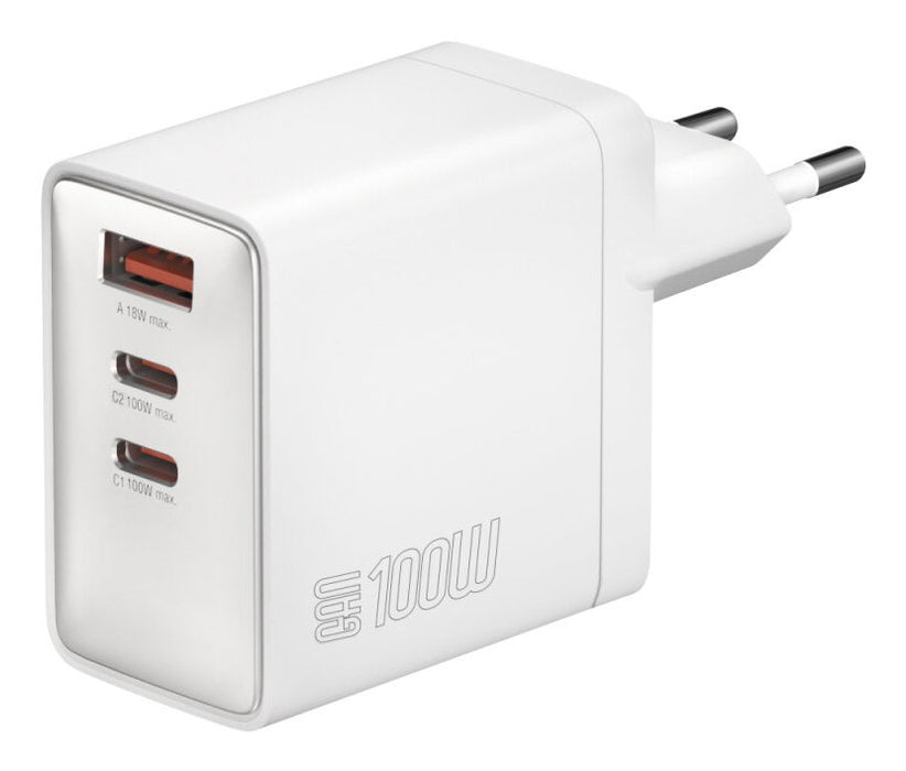 EAN 4252011911462 - 4smarts 542100 cargador de dispositivo móvil Universal Plata, Blanco Corriente alterna Carga rápida Inter imagen 1