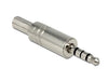 EAN 4043619655465 - DeLOCK 65546 conector 3.5 mm Plata imagen 1