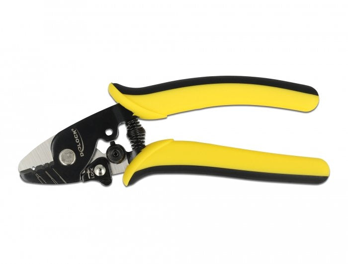 EAN 4043619905522 - DeLOCK 90552 crimpadora Herramienta pelacables Negro, Amarillo imagen 3