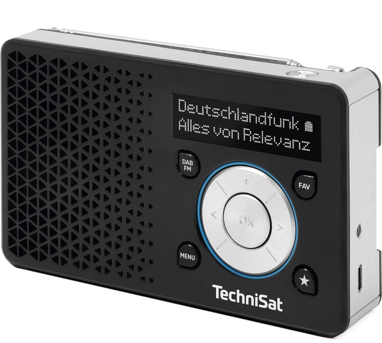 EAN 4019588497108 - TechniSat DIGITRADIO 1 A Portátil Analógico y digital Negro, Plata imagen 5