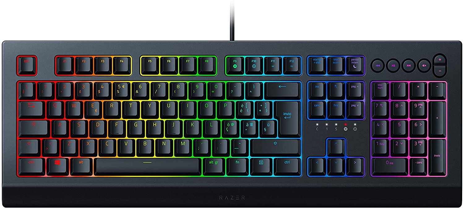 EAN 8886419345848 - Razer Cynosa V2 teclado Juego USB QWERTY Italiano Negro imagen 1