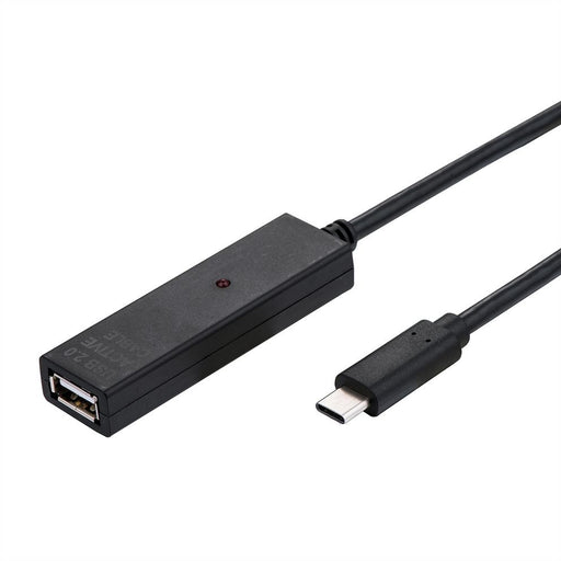 EAN 7630049611344 - VALUE 12.99.1114 cable USB USB 2.0 20 m USB A USB C Negro imagen 1