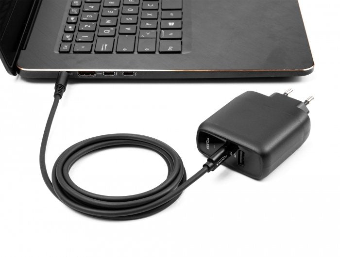 EAN 4043619879793 - DeLOCK 87979 cable de transmisión Negro 1,5 m USB C 7.9 x 5.5 mm imagen 3