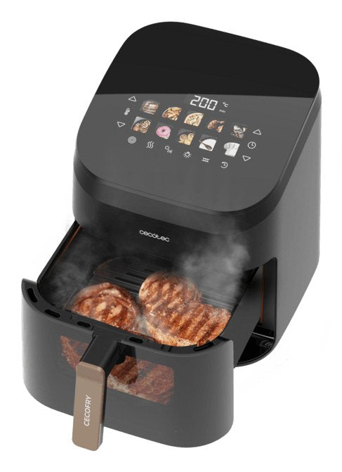 EAN 8435771925399 - Cecotec Cecofry&Grill Smokin' 6500 Sencillo 6,5 L Independiente 2200 W Freidora de aire caliente Negro, M imagen 1