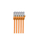 EAN 4017538081254 - shiverpeaks BS75511-0.5O-SET5 cable de red Naranja 0,5 m Cat7 S/FTP (S-STP) imagen 1