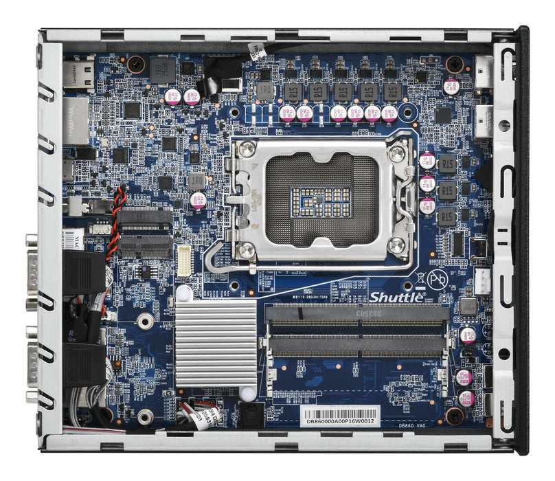 EAN 887993008196 - Shuttle DB860 PC/estación de trabajo barebone 1,35 l tamaño PC Negro Intel B860 LGA 1851 (Socket V1) imagen 6