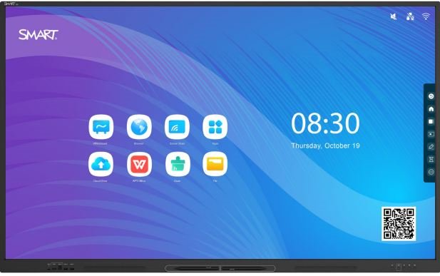 EAN 628012403420 - SMART Technologies GX175-V3 pantalla de señalización Panel plano interactivo 190,5 cm (75") LED Wifi 400 c imagen 1