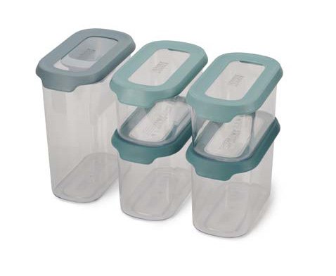 EAN 5028420002041 - Joseph Joseph CupboardStore Rectangular Establecer 1,3 L Verde, Blanco 5 pieza(s) imagen 1