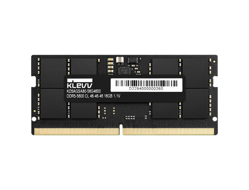 EAN 4895194967217 - Klevv SO-DIMM módulo de memoria 16 GB 1 x 16 GB DDR5 5600 MT/s 262-pin SO-DIMM imagen 1