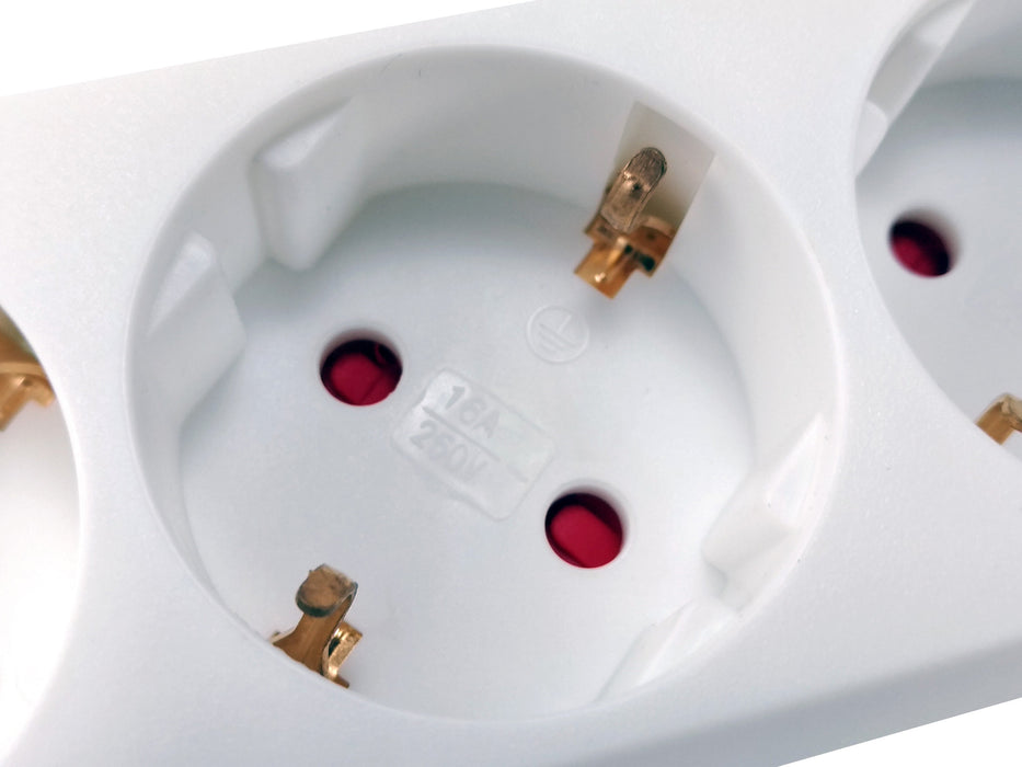 EAN 4015867222034 - Equip 245551 base múltiple 1,5 m 3 salidas AC Interior Blanco imagen 3