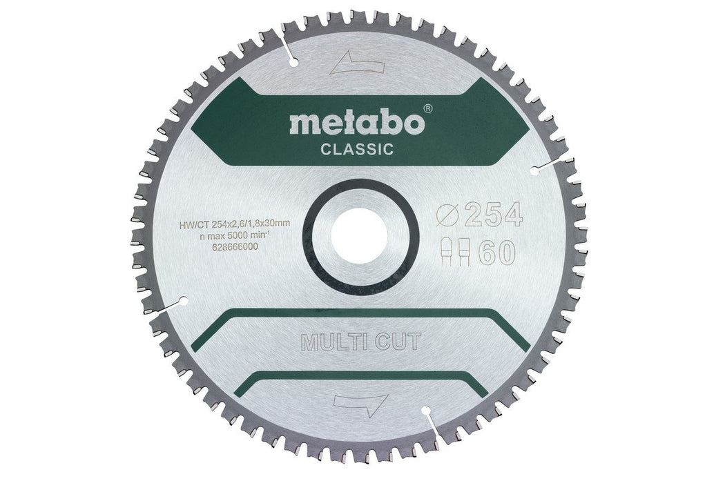 EAN 4061792173644 - Metabo 628285000 hoja de sierra circular 25,4 cm 1 pieza(s) imagen 1