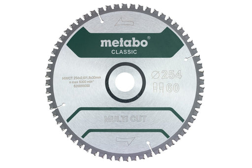 EAN 4061792173644 - Metabo 628285000 hoja de sierra circular 25,4 cm 1 pieza(s) imagen 1