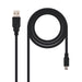 EAN 8433281004399 - Nanocable 10.01.0401 cable USB USB 2.0 1 m USB A Mini-USB B Negro imagen 1