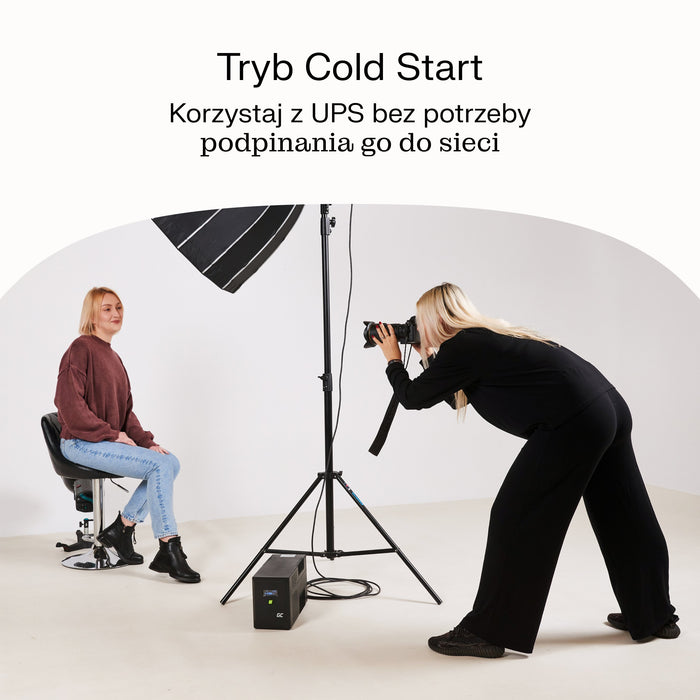 EAN 5904326375604 - Green Cell sistema de alimentación ininterrumpida (UPS) Línea interactiva 1 kVA 600 W 4 salidas AC imagen 6