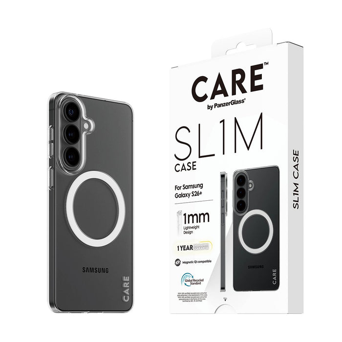 EAN 5715685035180 - PanzerGlass CARE™ by ® SL1M Case Transparent w. Qi Samsung Galaxy S26+ funda para teléfono móvil 17 cm (6 imagen 6