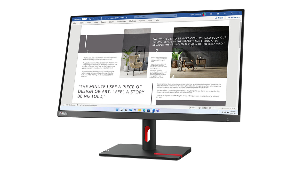 EAN 0196802905169 - Lenovo ThinkVision S27i-30 pantalla para PC 68,6 cm (27") 1920 x 1080 Pixeles Full HD LED Gris imagen 7
