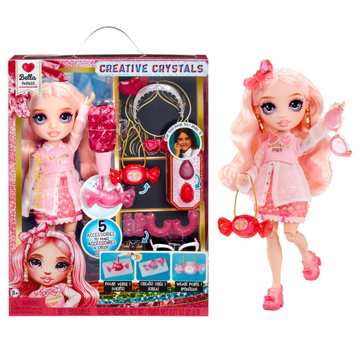 EAN 0035051121367 - Rainbow High Creative Crystals Fashion Doll- Bella imagen 2