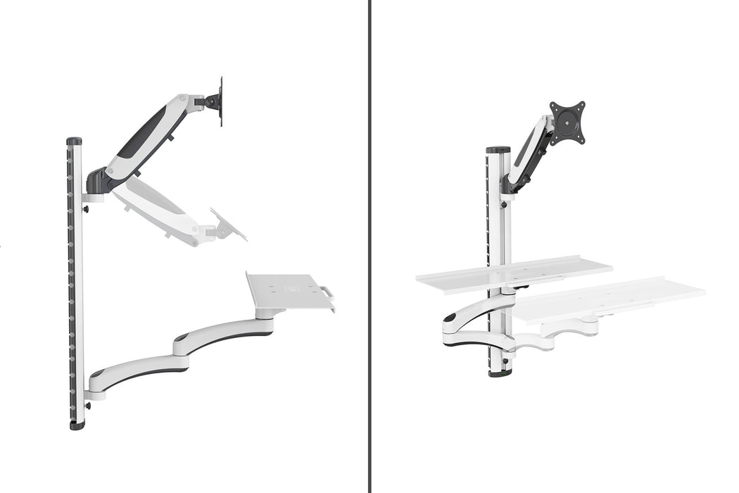EAN 4016032486398 - Digitus DA-90451 soporte y montura para estación de trabajo/PC todo en uno 8 kg Negro, Blanco 81,3 cm (32 imagen 4