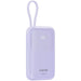 EAN 5291485017378 - Canyon power bank OnPower 101 built-in cable 10000 mAh PD22.5W Violetin Ión de litio Púrpura imagen 3