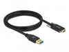 EAN 4043619840175 - DeLOCK 84017 cable USB USB 3.2 Gen 2 (3.1 Gen 2) USB A USB C Negro imagen 2
