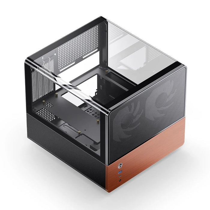 EAN 6970620554822 - Jonsbo V12 BLACK carcasa de ordenador Negro, Madera imagen 16