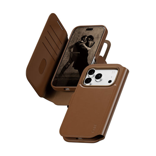 EAN 5715685043833 - PanzerGlass CARE™ by ® Tango 2-in-1 Wallet Case Brown w. MagSafe iPhone 2026 Pro | 17 Pro funda para telé imagen 1