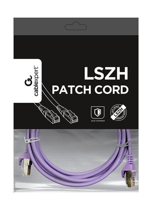 EAN 8716309098472 - Gembird PP6A-LSZHCU-V-2M cable de red Púrpura Cat6a S/FTP (S-STP) imagen 3