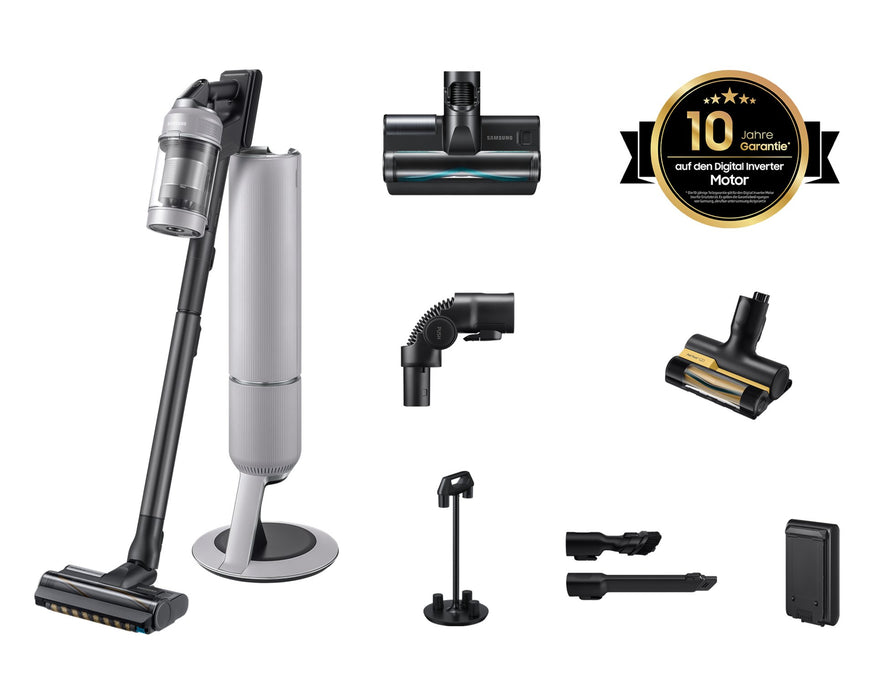 EAN 8806097264927 - Samsung VS80F28ELP Aspiradora escoba 2 en 1 Batería Secar HEPA, Micro Sin bolsa 0,5 L 770 W Gris 2,2 Ah imagen 2