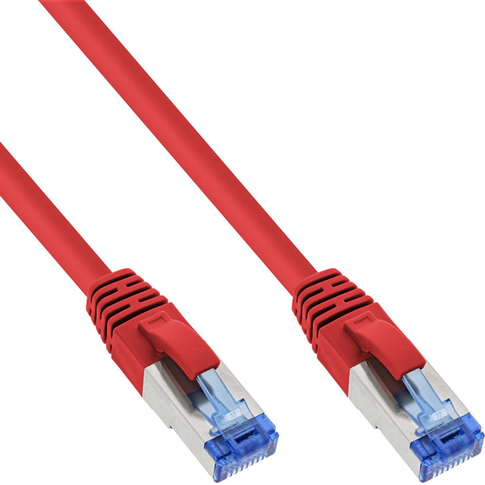 EAN 4043718088812 - InLine 76811R cable de red Rojo 1 m Cat6a S/FTP (S-STP) imagen 1