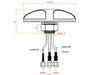 EAN 4043619124558 - DeLOCK 12455 antena para red Antena omnidireccional SMA imagen 4