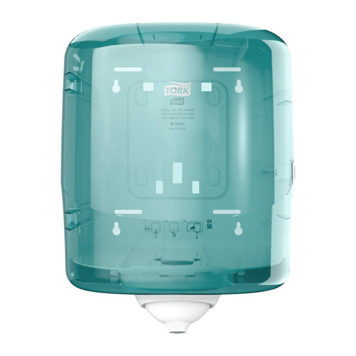 EAN 7322540954166 - Tork 473180 dispensador de toallas de papel Dispensador de rollos de toalla de papel Turquesa, Blanco imagen 3