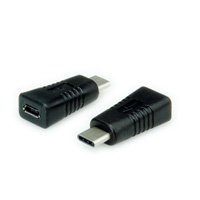 EAN 7611990146659 - VALUE 12.99.3190 cambiador de género para cable USB 2.0 Type C USB 2.0 Type Micro B Negro imagen 2