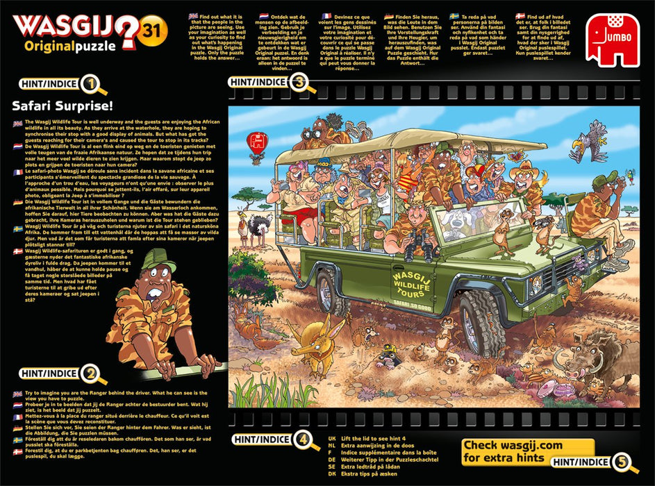 EAN 8710126191644 - Wasgij Original 31 1000 pcs Puzzle rompecabezas 1000 pieza(s) Cómics imagen 6