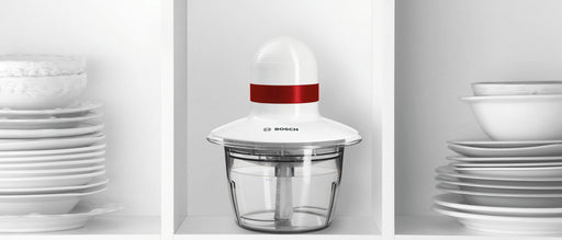 EAN 4242005099016 - Bosch MMRP1000 picadora eléctrica de alimentos 0,8 L 400 W Rojo, Transparente, Blanco imagen 2