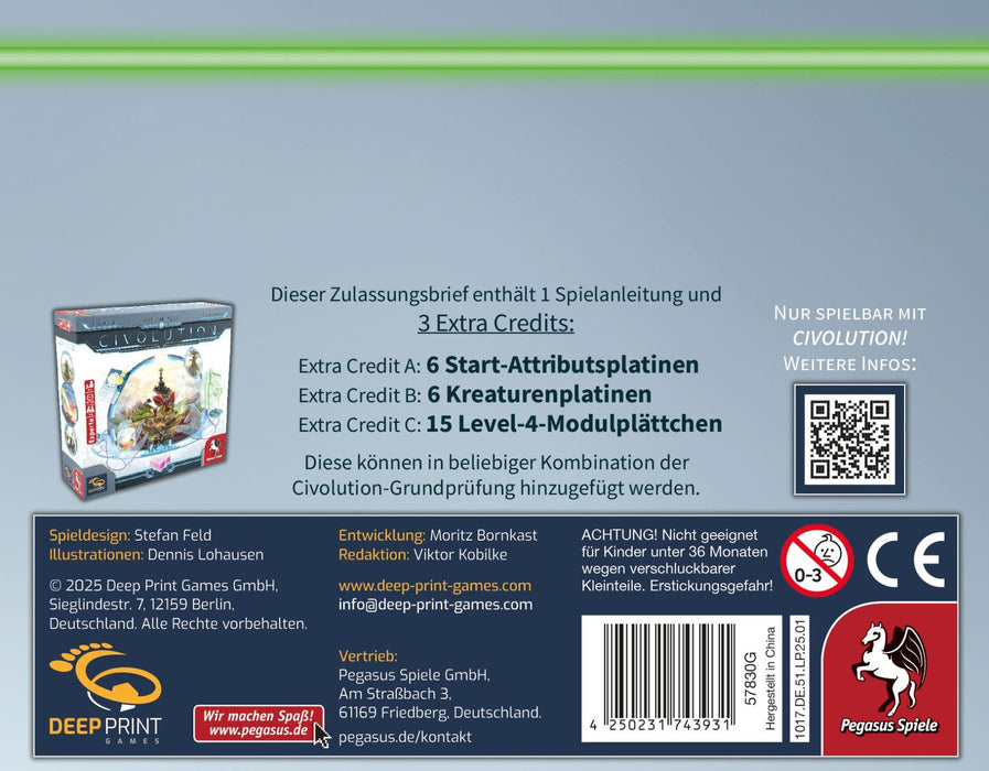 EAN 4250231743931 - Pegasus Civolution: Acceptance Letter Juego de mesa imagen 3